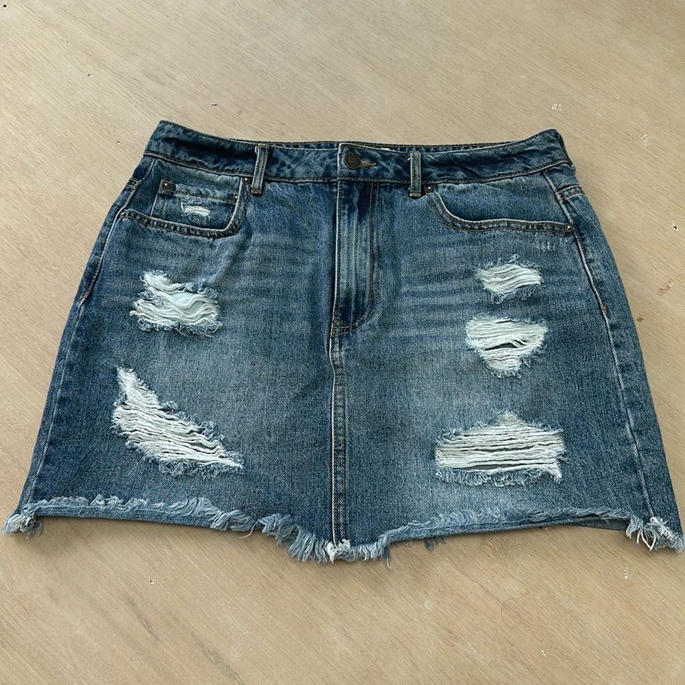 Jean skirt